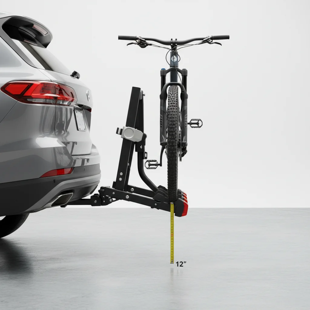 Hitch Bike Rack Clearance: How Much Do You Need?